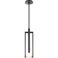 Melange Disc Pendant Bronze, Pendant Light, Small - Andrew Martin