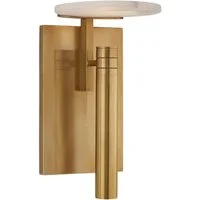Melange Disc Wall Light Brass, Light, Antique-Burnished Brass - Andrew Martin