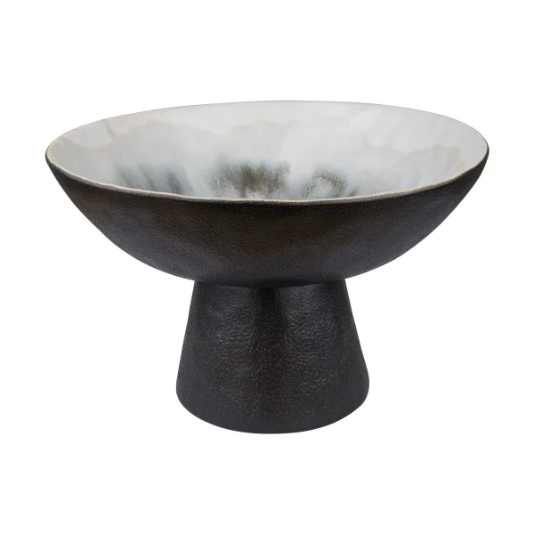 Mette Ditmer By Hand bowl on foot Ø31.5x20 cm Off-white