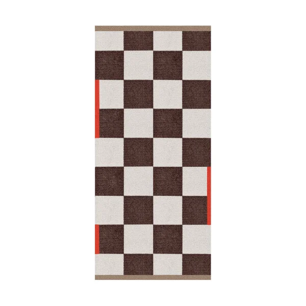 Mette Ditmer Square all-round rug large Brown