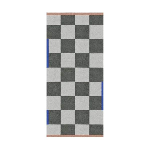 Mette Ditmer Square all-round rug large Dark olive