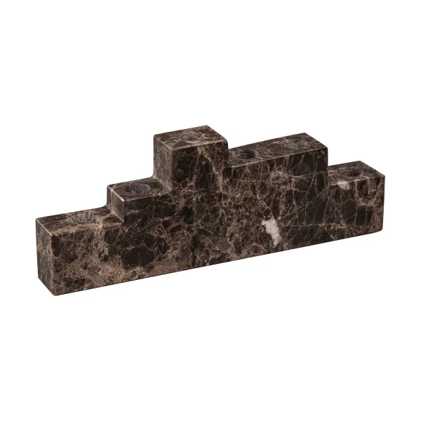 Mette Ditmer Step six candlestick Brown