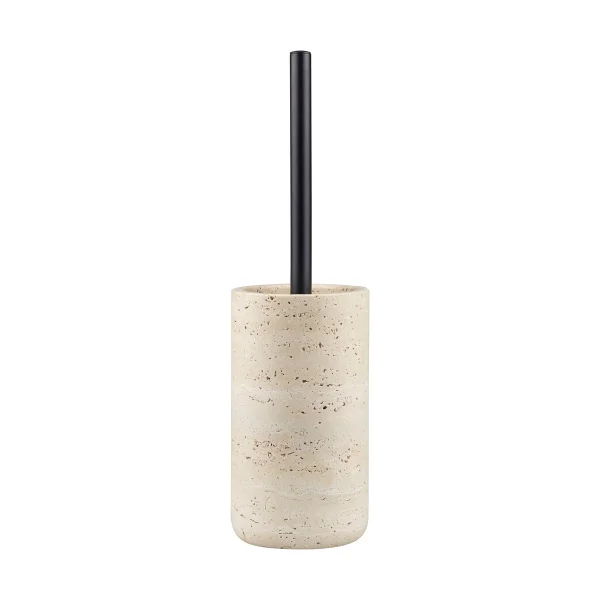 Mette Ditmer Travertine toilet brush 36 cm Linen
