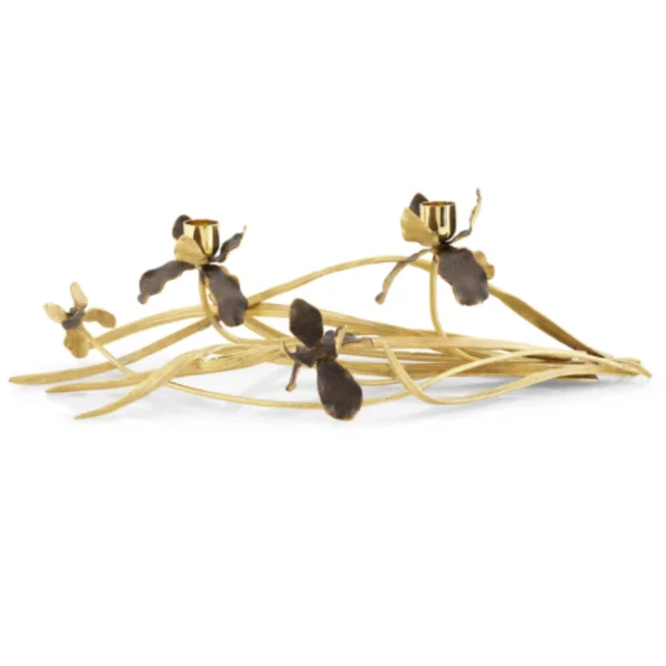 Michael Aram | Black Iris Low Candleholder