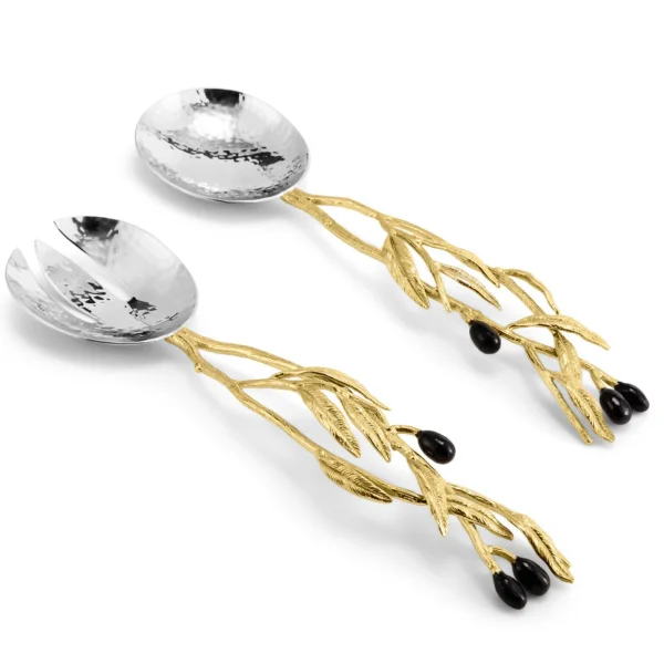 Michael Aram | Olive Branch Serving Set