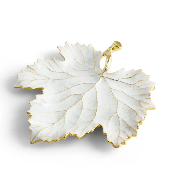 Michael Aram | Winter Leaves Grape Leaf Dish