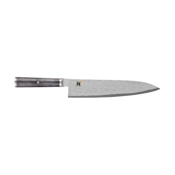 Miyabi Black 5000MCD 67 chef knife gyutoh 24 cm Damascus-black maple