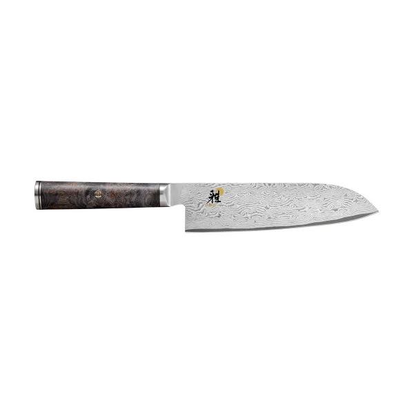 Miyabi Black 5000MCD 67 santoku knife Damascus 18 cm