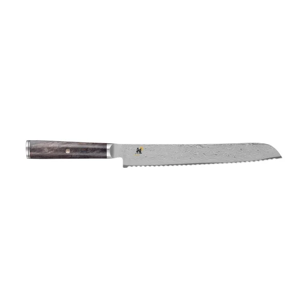 Miyabi Miyabi Black 5000MCD 67 bread knife 23 cm Damascus-black maple