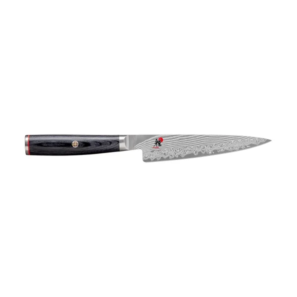 Miyabi Raw 5000FCD shotoh paring knife 13 cm Damascus-black