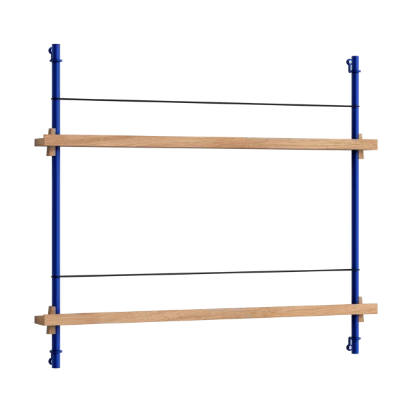 MOEBE Moebe magazine rack Oak-blue