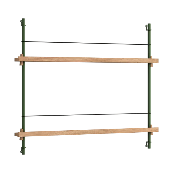 MOEBE Moebe magazine rack Oak-green