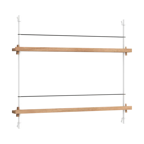 MOEBE Moebe magazine rack Oak-white