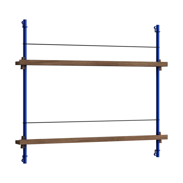 MOEBE Moebe magazine rack Smoked oak-blue