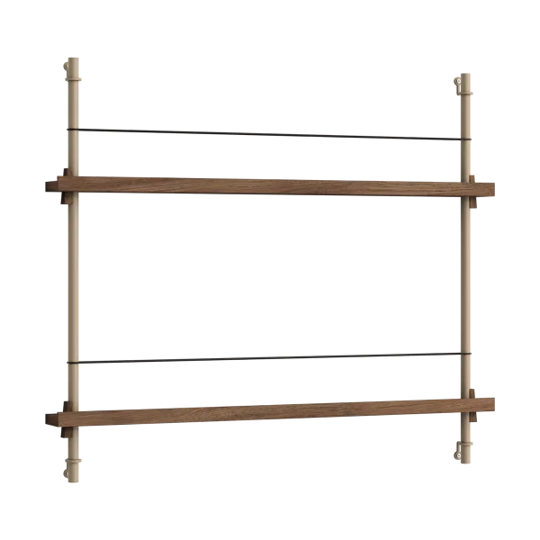 MOEBE Moebe magazine rack Smoked oak-grey