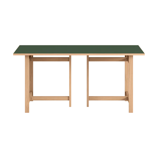 MOEBE Moebe Rectangular dining table Green, 160x90 cm