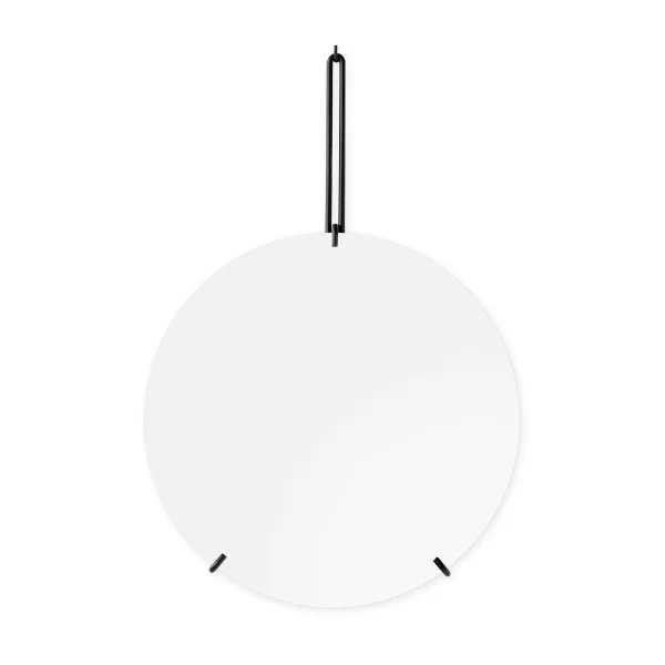 MOEBE Moebe Wall mirror Ø 30 cm Black