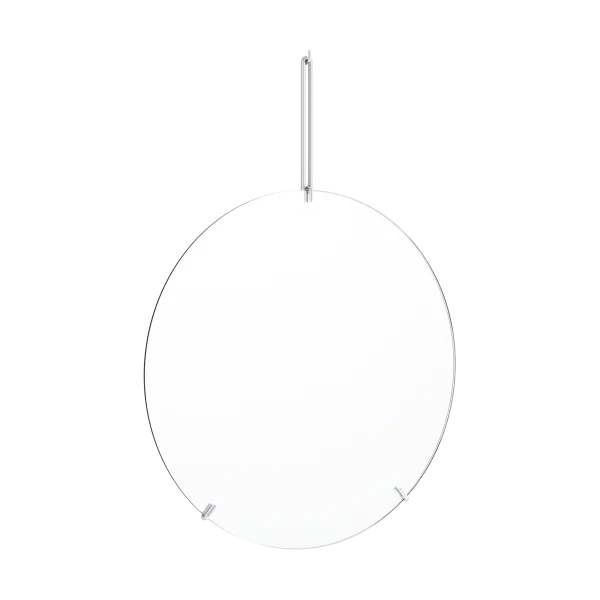 MOEBE Moebe wall mirror Ø50 cm Stainless steel