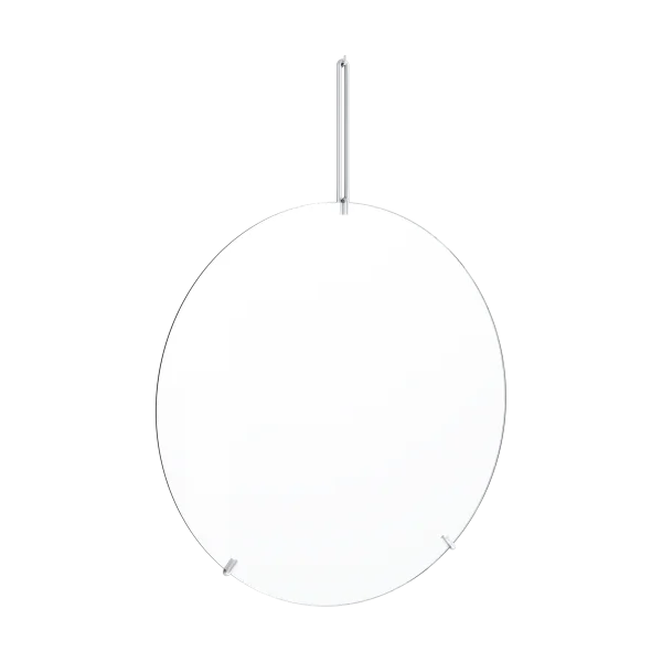 MOEBE Moebe wall mirror Ø70 cm Stainless steel