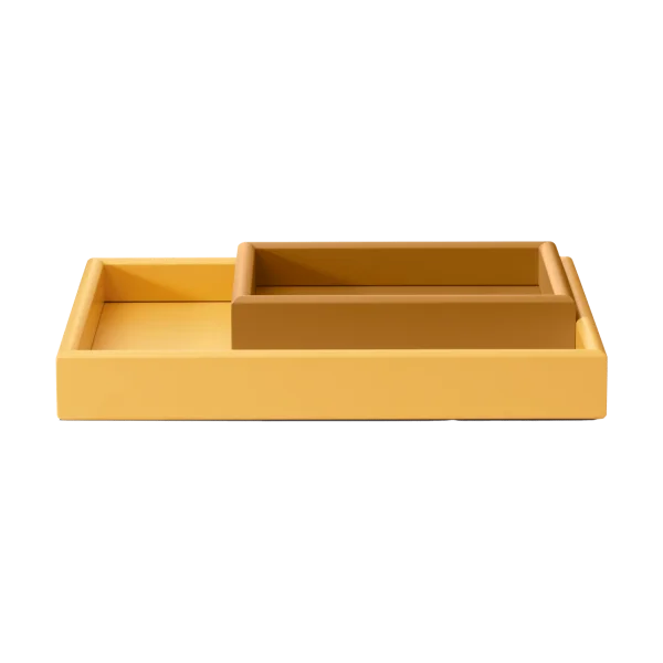 Montana Arrange tray set 2 parts Amber-acacia