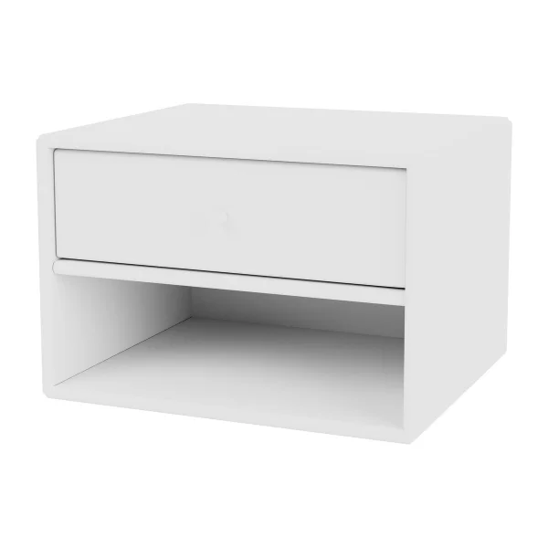Montana Dash bedside table New white, incl. suspension