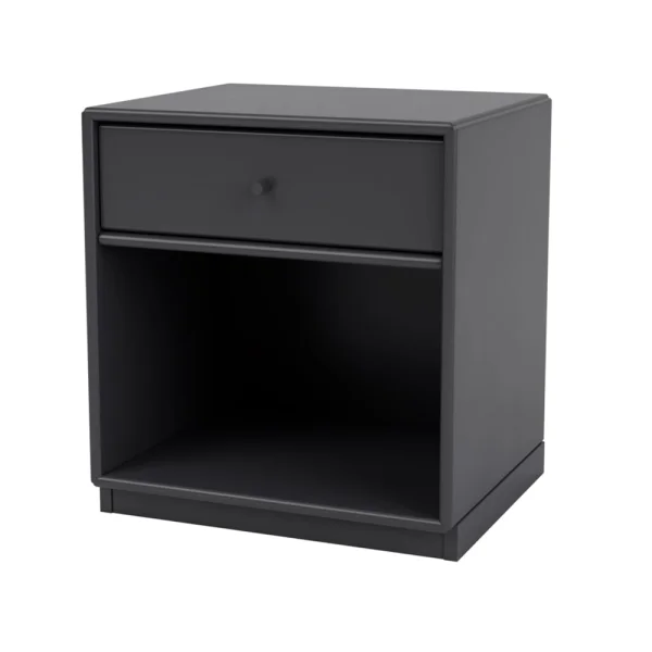 Montana Dream bedside table Anthracite 04, base 3cm