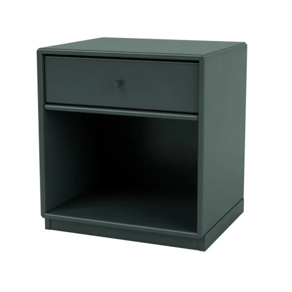 Montana Dream bedside table Black jade 163, base 3cm