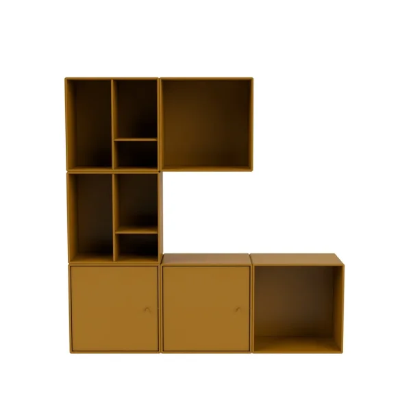 Montana Montana Mini shelving system 6x2 Amber Montana Mini shelving system 6x2 Amber