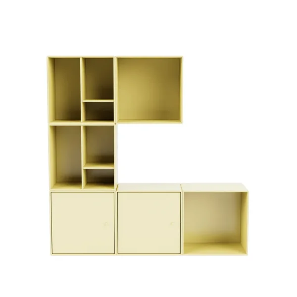 Montana Montana Mini shelving system 6x2 Camomile Montana Mini shelving system 6x2 Camomile