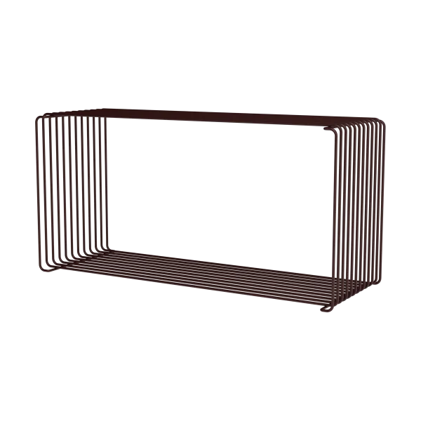 Montana Panton Wire Extended shelf 70x34,8x25,7 cm Black red