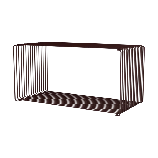 Montana Panton Wire Extended shelf 70x34,8x34,8 cm Black red