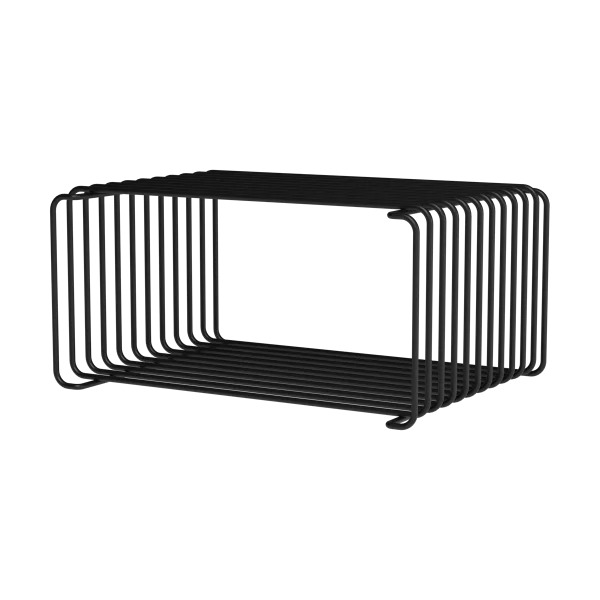Montana Panton Wire Half Height shelf 34.8x17.2x25.7 cm Black