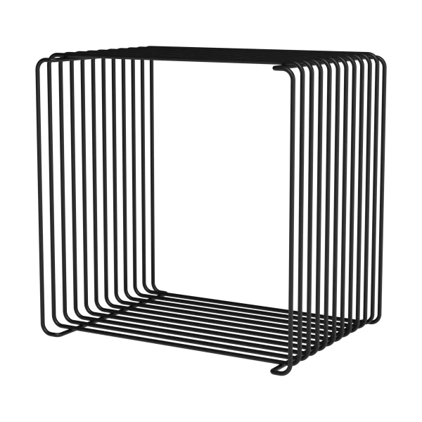Montana Panton Wire Single shelf 34,8x34,8x25,7 cm Black