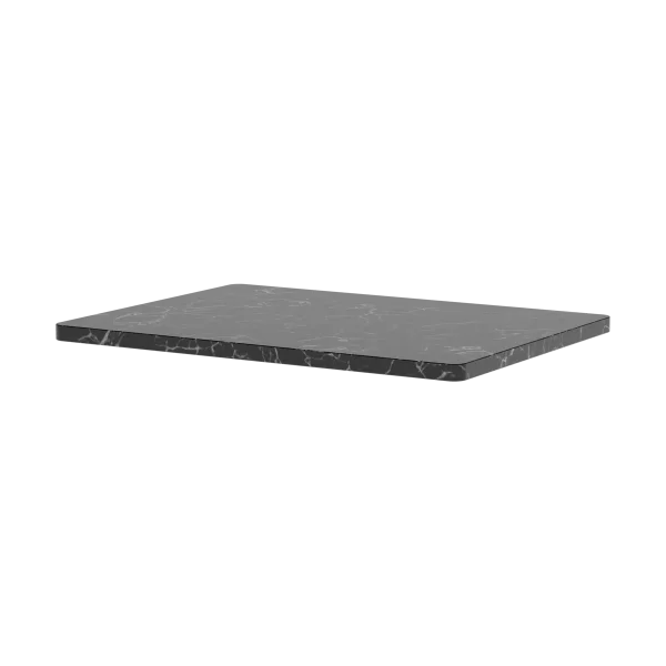 Montana Panton Wire tabletop 34,8x25,7 cm Black marble