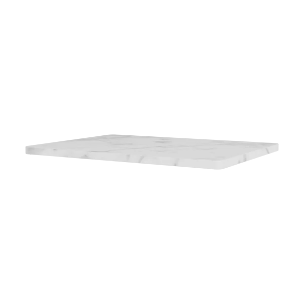 Montana Panton Wire tabletop 34,8x25,7 cm White marble