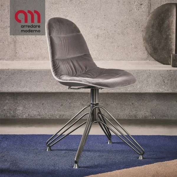 Mood Bontempi covered revolving in steel