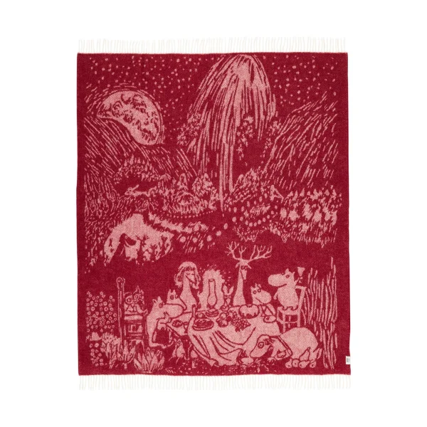 Moomin Arabia Festive Moments Moomin Wool Throw 130x170 cm