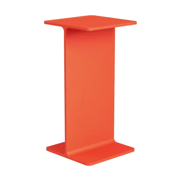 Museum Museum Pedestal plinth Orange, 15x15x30 cm