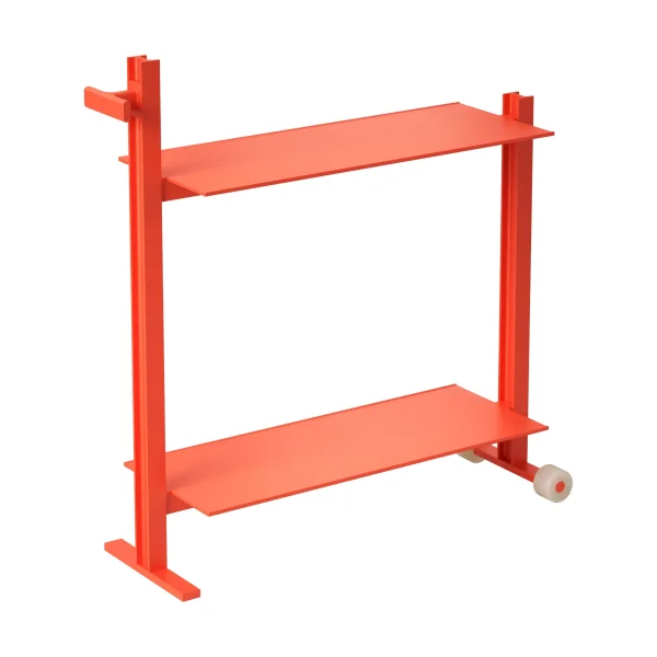 Museum Museum Trolley serving trolley Orange, 74.5x77.5x24 cm
