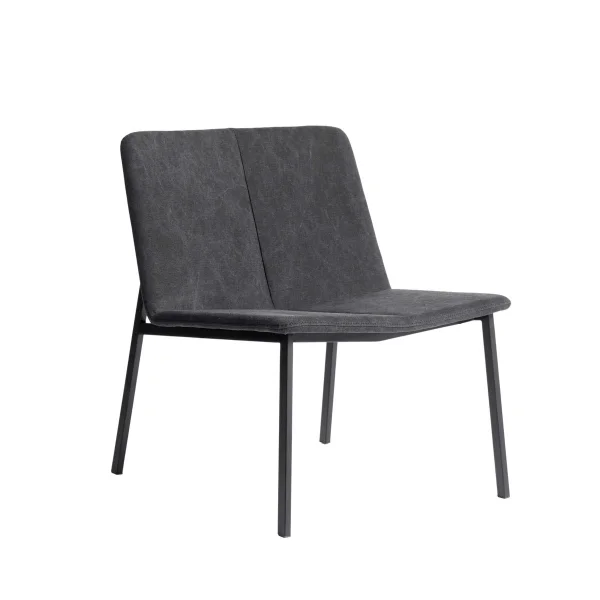 MUUBS Chamfer lounge chair Anthracite