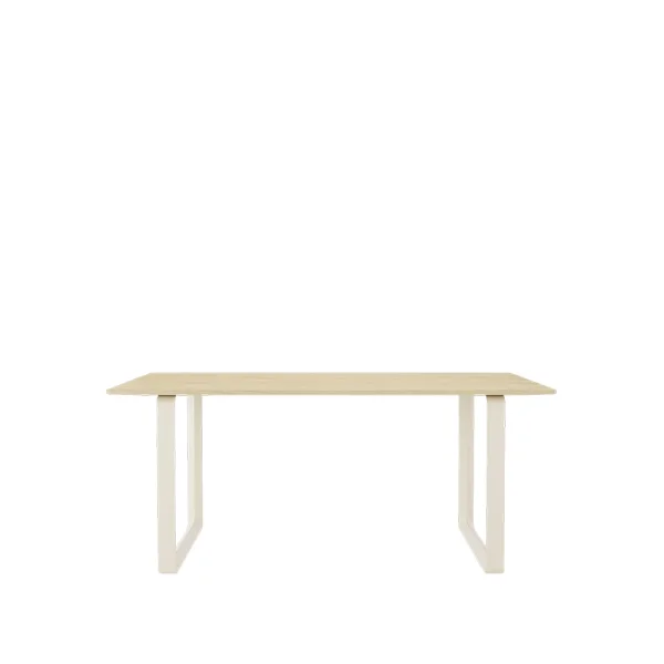 Muuto 70/70 dining table 170x85 cm Solid oak-Sand