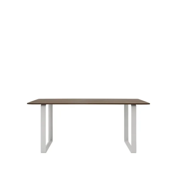 Muuto 70/70 dining table 170x85 cm Solid smoked oak-Grey