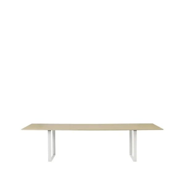 Muuto 70/70 dining table 295x108 cm Oak veneer-Plywood-White