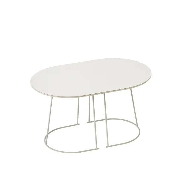 Muuto Airy sofa table S Off-white nano laminate