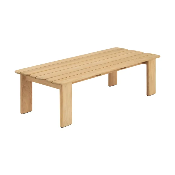 Muuto Assemble coffee table Teak, 135x55 cm