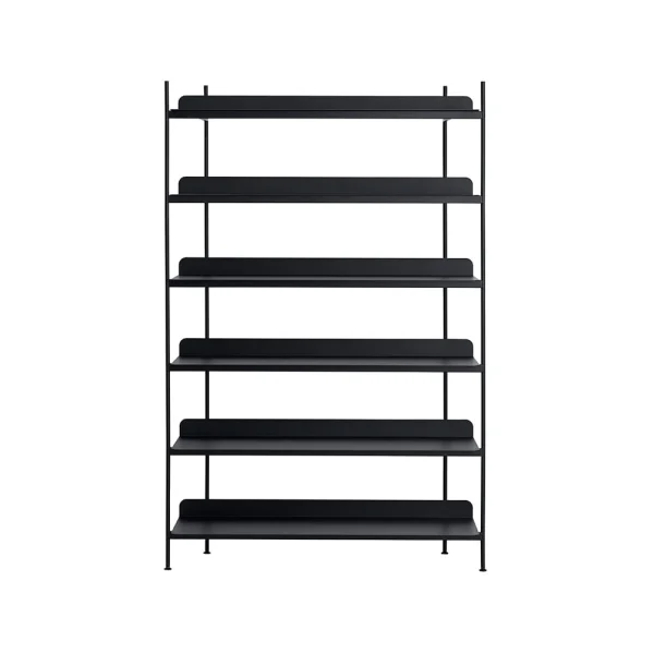 Muuto Compile configuration 4 shelving system Black