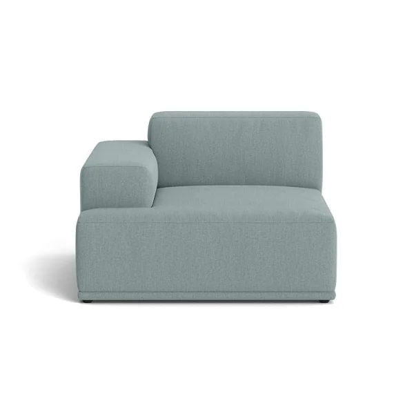 Muuto Connect soft module Re-wool nr.718 light blue Armrest left (A)