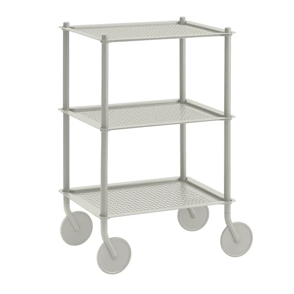 Muuto Flow 3-layer trolley 90 cm Grey