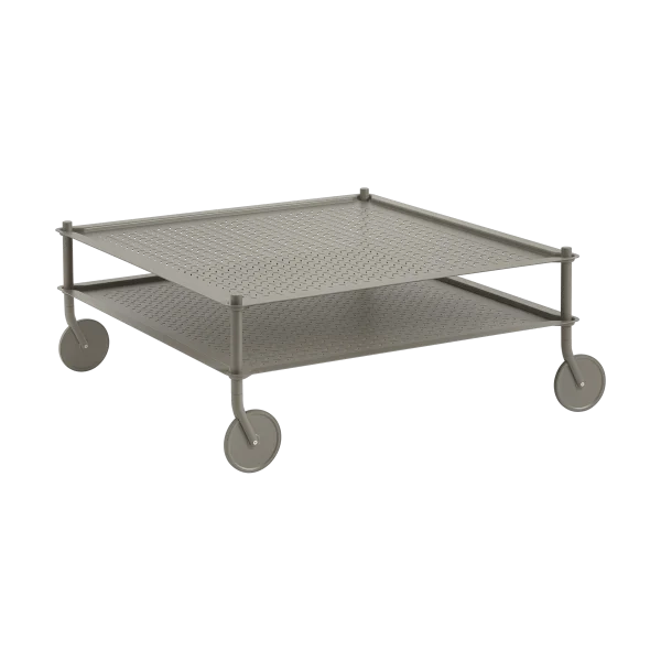 Muuto Flow coffee table 95x95 cm Taupe