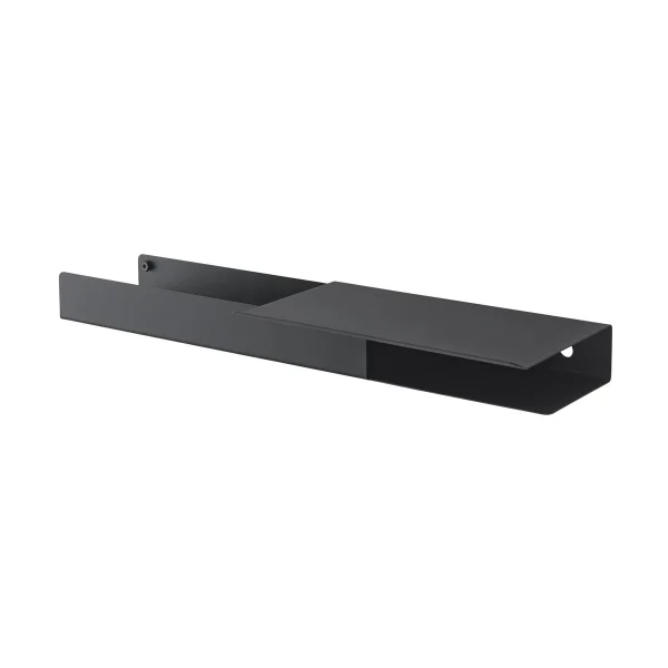 Muuto Folded platform shelf 62x5.4 cm Black